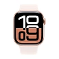 Умные часы Apple Watch Series 10 42mm GPS (Уценка) Rose Gold Aluminum Case Light Blush Sport Band S/M (отличное состояние, витринный образец) - 2