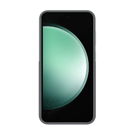 Клип-кейс (накладка) Samsung Silicone Case для Samsung Galaxy S23 FE силикон, поликарбонат, мятный - 3