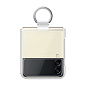 Клип-кейс (накладка) Samsung Clear Cover with Ring для Samsung Galaxy Z Flip 3