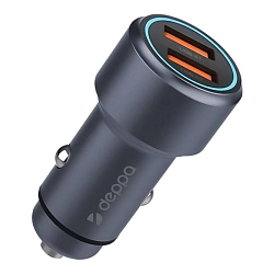 Автомобильное зарядное устройство Deppa Car Charger 36 Вт чёрный