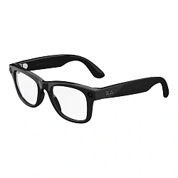Умные очки Ray-Ban Wayfarer Shiny Black, Clear, (53-22-155mm)