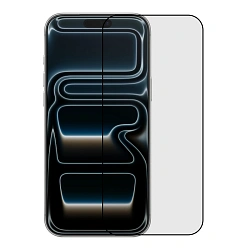 Защитное стекло Otao Clear 2.5D для Apple iPhone 17 Pro, черная рамка