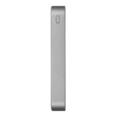 Внешний аккумулятор с беспроводной зарядкой Magssory Pride Pro MagSafe Qi2 10000 мАч 15 Вт чёрно-серый (узкая полоска) - 3