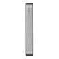 Внешний аккумулятор с беспроводной зарядкой Magssory Pride Pro MagSafe Qi2 10000 мАч 15 Вт чёрно-серый (узкая полоска) - 3