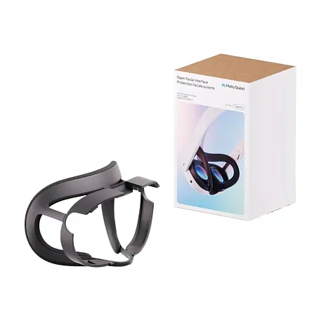 Лицевая накладка Oculus Open Facial Interface Protection faciale ouverte для Oculus Quest 3 полиэстер, пластик, чёрный - 2