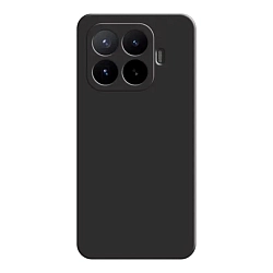 Клип-кейс (накладка) Silicone cover закрытый для Xiaomi 17T силикон, чёрный
