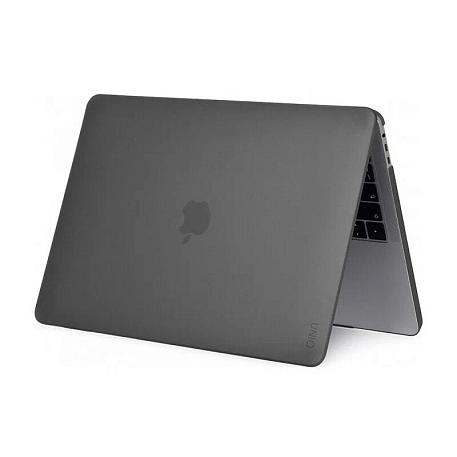 Клип-кейс (накладка) UNIQ Claro для Apple MacBook Pro 13" (2020 / 2022) пластик, серый матовый - 4