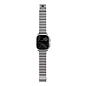 Блочный браслет Nomad Titanium Band для Apple Watch 44 / 45 / 46 / 49mm титан, сталь серебристый - 3