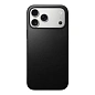 Клип-кейс (накладка) Nomad Modern Leather Case для Apple iPhone 17 Pro Max кожа, чёрный