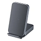 Беспроводное зарядное устройство Deppa Charging Stand 2 in 1 20 Вт графит