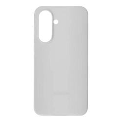 Клип-кейс (накладка) Samsung Silicone Case для Samsung Galaxy A37 силикон, поликарбонат, светло-серый