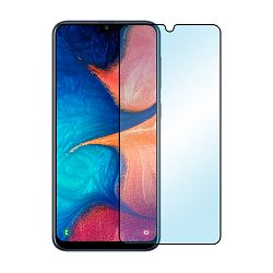 Защитное стекло 3D Premium для Samsung Galaxy A20, черная рамка