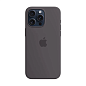 Клип-кейс (накладка) Silicone Case для Apple iPhone 15 Pro Max силикон, серо-коричневый