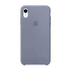 Клип-кейс (накладка) Apple Silicone Case для Apple iPhone Xr силикон, Lavender Grey