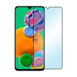 Защитное стекло 3D Premium для Samsung Galaxy A80 / A90, черная рамка