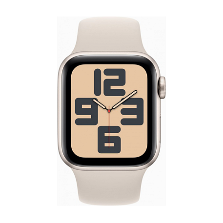 Умные часы Apple Watch SE (2022) 40mm GPS (Уценка) Starlight Aluminium Case Starlight Sport Band M/L (хорошее состояние, витринный образец) - 2