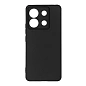 Клип-кейс (накладка) Silicone cover закрытый для Xiaomi Poco X6 Pro 5G силикон, чёрный