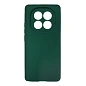 Клип-кейс (накладка) Silicone cover закрытый для Xiaomi Redmi Note 15 4G силикон, тёмно-зелёный