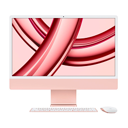 Моноблок Apple iMac 24" M3 (10-core GPU) 8 ГБ, 256 ГБ SSD (MQRT3), розовый 