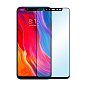 Защитное стекло 3D Premium для Xiaomi Mi 8, черная рамка