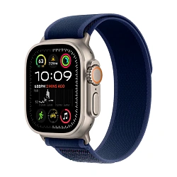 Умные часы Apple Watch Ultra 2 (2024) 49mm GPS + Cellular Natural Titanium Case Blue Trail Loop