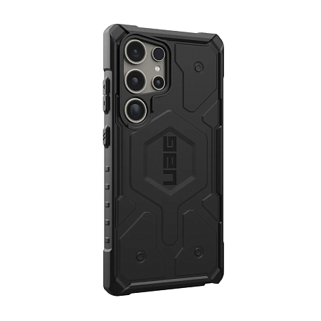 Клип-кейс (накладка) UAG Pathfinder Magsafe для Samsung Galaxy S24 Ultra поликарбонат, чёрный - 2