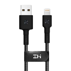 Дата-кабель Xiaomi ZMI AL803 for iOS Lightning 1 м, чёрный