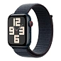Умные часы Apple Watch SE (2024) 44mm GPS Midnight Aluminium Case Ink Sport Loop One Size