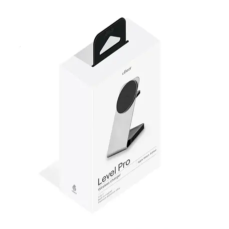 Беспроводное зарядное устройство uBear Level Pro 3 in 1 25 Вт серебристый - 3