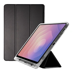 Чехол-книжка Araree A Folio для Samsung Galaxy Tab S11 полиуретан, поликарбонат, чёрный