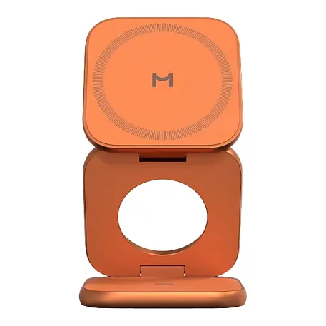 Беспроводное зарядное устройство Magssory 3 в 1 Fold Ultra Qi2 for Apple 35 Вт - 2
