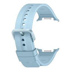 Ремешок Samsung Sport Band для Samsung Galaxy Watch 8/8 Classic/9 силикон,сталь голубой (S/M)