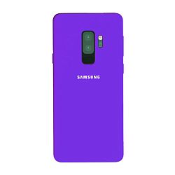 Клип-кейс (накладка) Silicone cover для Samsung Galaxy S9 Plus силикон, фиолетовый