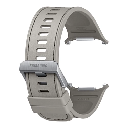 Ремешок Samsung PeakForm Band для Samsung Galaxy Watch Ultra / Ultra 2 искусственная кожа, силикон, сталь светло-серый