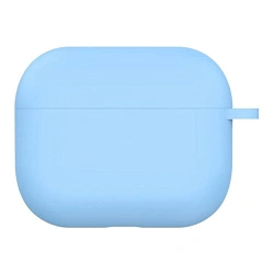 Кобура Silicon Protection Case для Apple AirPods Pro 3 силикон, голубой