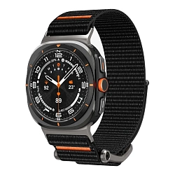Ремешок Spigen DuraPro Flex для Samsung Galaxy Watch Ultra текстиль, нейлон чёрный