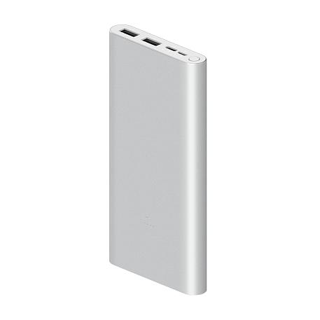 Внешний аккумулятор Xiaomi Mi Power Bank 3 10000 мАч 18 Вт серебристый - 2