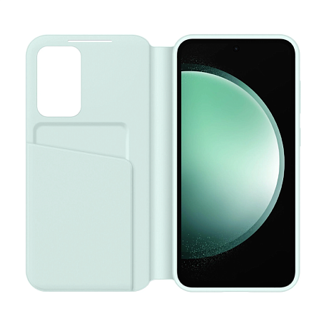Чехол-книжка Samsung Smart View Wallet Case для Samsung Galaxy S23 FE полиуретан, поликарбонат, мятный - 2