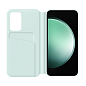 Чехол-книжка Samsung Smart View Wallet Case для Samsung Galaxy S23 FE полиуретан, поликарбонат, мятный - 2