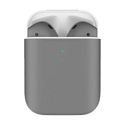 Беспроводные наушники Apple AirPods 2 с зарядным футляром серый матовый (MV7N2)