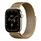 Умные часы Apple Watch Series 12 46mm GPS + Cellular Radiant Gold Titanium Case Radiant Gold Milanese Loop One Size