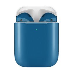 Беспроводные наушники Apple AirPods 2 с зарядным футляром синий (MV7N2)