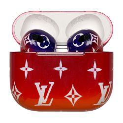 Беспроводные наушники Apple AirPods 3 with MagSafe "LV" красно-оранжевый градиент (MME73)