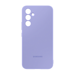 Клип-кейс (накладка) Samsung Silicone Case для Samsung Galaxy A54 поликарбонат, силикон, лавандовый