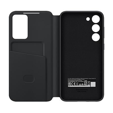 Чехол-книжка Samsung Smart View Wallet Case для Samsung Galaxy S23 Plus полиуретан, поликарбонат, чёрный - 4