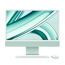 Моноблок Apple iMac 24" M3 (10-core GPU) 8 ГБ, 256 ГБ SSD (MQRN3), зелёный 
