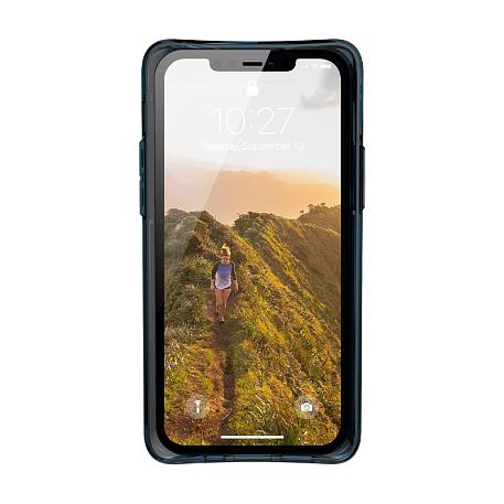 Клип-кейс (накладка) UAG Mouve для Apple iPhone 12 / 12 Pro полиуретан, голубой - 3