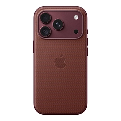 Клип-кейс (накладка) Apple TechWoven Case MagSafe для Apple iPhone 18 Pro / 17 Pro полиэстровая ткань, термополиуретан, Burgundy