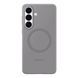 Клип-кейс (накладка) Samsung Silicone Magnet Case для Samsung Galaxy S26 Plus силикон, серый