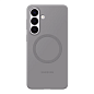Клип-кейс (накладка) Samsung Silicone Magnet Case для Samsung Galaxy S26 Plus силикон, серый